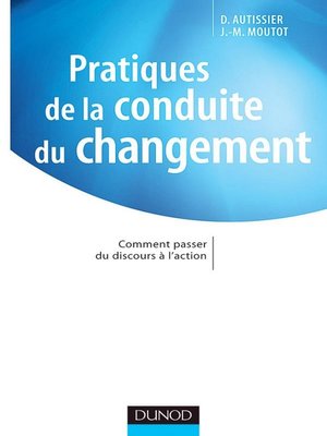 cover image of Pratiques de la conduite du changement